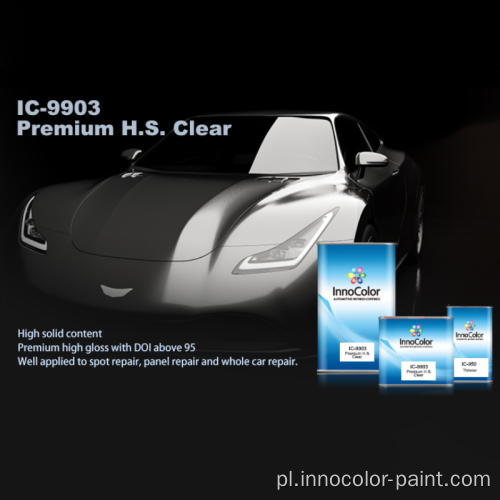 Innocolor Auto Auto Paint 1K Silne kolory farba samochodowa